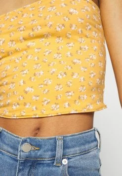 Hollister Co. REVERSIBLE TUBE - Top - Gold | Damen -Hollister Co Verkäufe 2022 5410b6d4c0e84337825486df84a8d15e