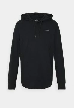 Hollister Co. Sweatshirt - Black/olive | Herren -Hollister Co Verkäufe 2022 5540ac8c6b804c61892008ee198a73ec