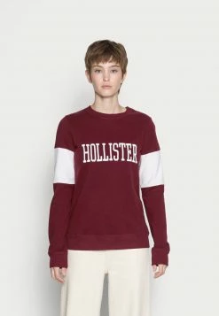 Hollister Co. SECONDARY CORE LOGO - Sweatshirt - Burg | Damen