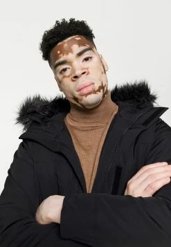 Hollister Co. EVERYDAY - Parka - Black | Herren