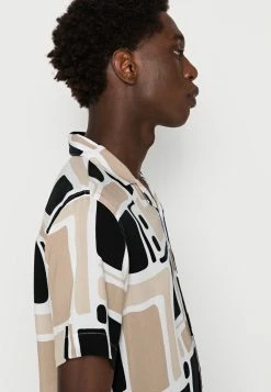 Hollister Co. CONVERSATIONALS - Hemd - Tan Abstract | Herren -Hollister Co Verkäufe 2022 56342d518bd24efea5acef1921cb8d18