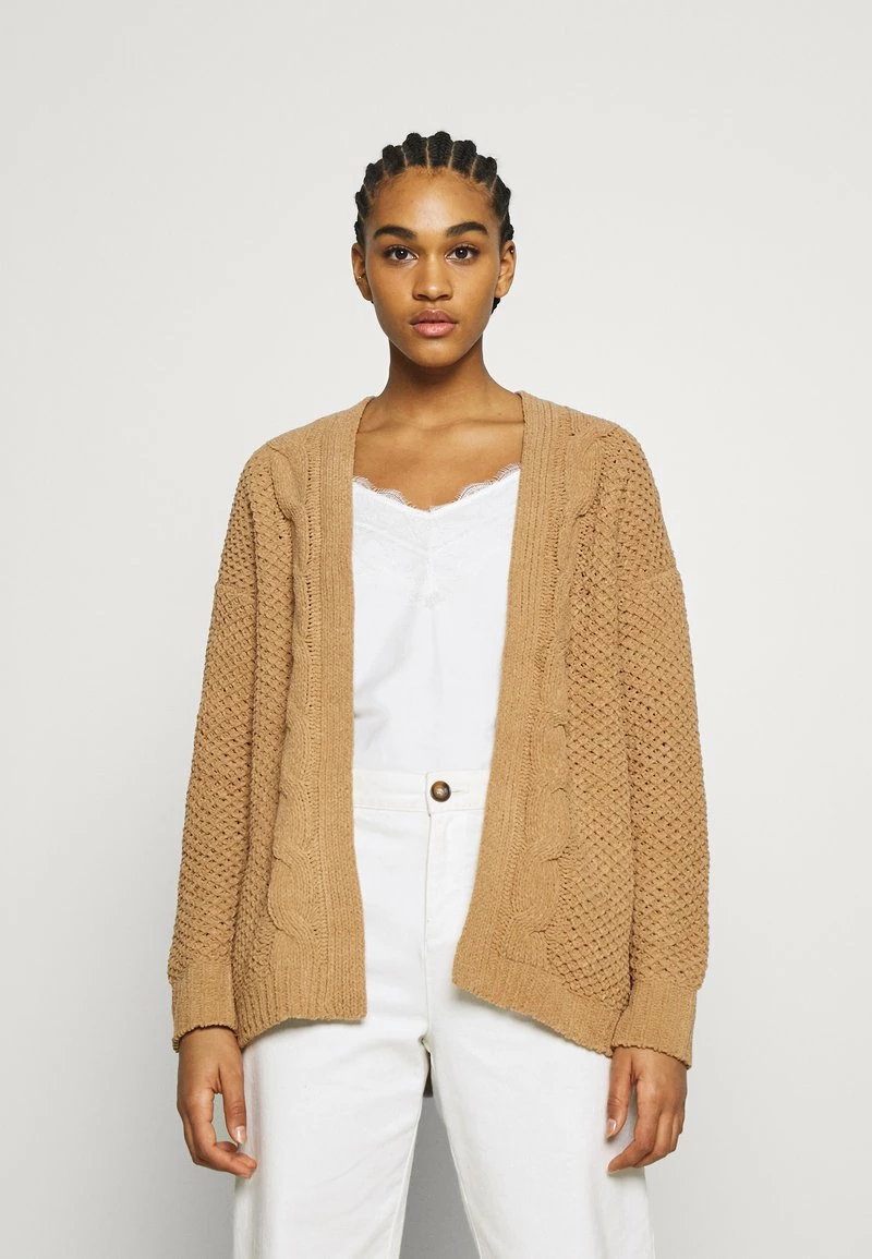 Hollister Co. MATTE CHENIILE CARDI - Strickjacke - Brown | Damen 3 Hollister Co. MATTE CHENIILE CARDI - Strickjacke - Brown | Damen
