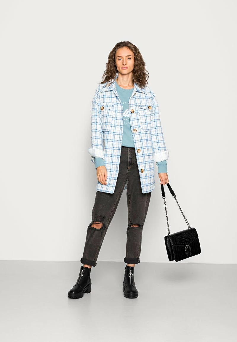 Hollister Co. LOGO CREW - Sweatshirt - Smoke Blue | Damen 4 Hollister Co. LOGO CREW - Sweatshirt - Smoke Blue | Damen – Bild 2