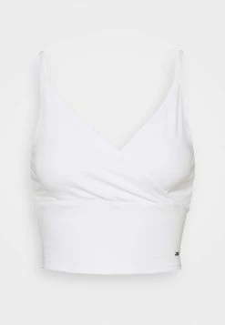 Hollister Co. WRAP CAMI TRIFECTA - Top - White | Damen -Hollister Co Verkäufe 2022 582dfaaa774449f383e66f3a75fabaca