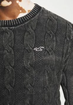 Hollister Co. Strickpullover - Washed Black | Herren -Hollister Co Verkäufe 2022 59094680b6d94569a4a88e80f92821c5