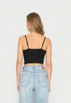 Hollister Co. BARE TRIM CAMI - Top - Casual Black | Damen -Hollister Co Verkäufe 2022 59417541d4664b1ba8c692ff666515e2