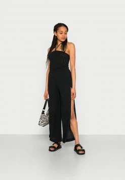 Hollister Co. PULL ON WIDE LEG PANT - Stoffhose - Black | Damen -Hollister Co Verkäufe 2022 5a07935942be43faa7e8ecd6aa501a77