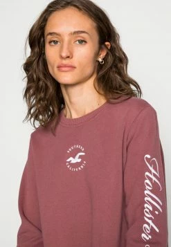 Hollister Co. LOGO CREW - Sweatshirt - Rose Brown | Damen -Hollister Co Verkäufe 2022 5a3b4aec4bb041db8640832965a899a5