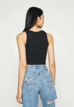 Hollister Co. HIGH NECK BOYTANK - Top - Black | Damen -Hollister Co Verkäufe 2022 5a9f2751ac9b4dd1a21443d28b828536
