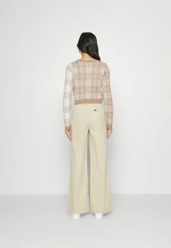 Hollister Co. Strickjacke - Neutral Plaid | Damen -Hollister Co Verkäufe 2022 5aaf07bc5b5341f1b02273702209444f