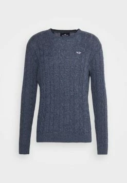 Hollister Co. Strickpullover - Navy | Herren -Hollister Co Verkäufe 2022 5ba1f2ad9da44a83a4bcec52a76c700d