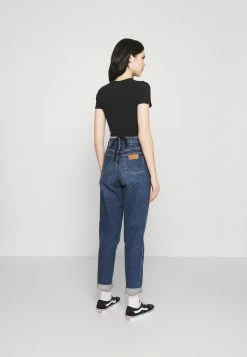 Hollister Co. STRAPPY WRAP TEE - T-Shirt Basic - Black | Damen -Hollister Co Verkäufe 2022 5c0c3839053849ff89cb8fb9fed2898a