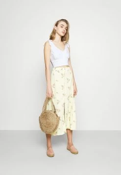 Hollister Co. ECLECTIC BARE PRETTY STATEMENT - Top - White | Damen -Hollister Co Verkäufe 2022 5e6827989f4942b69c177b2adb3b7f2c