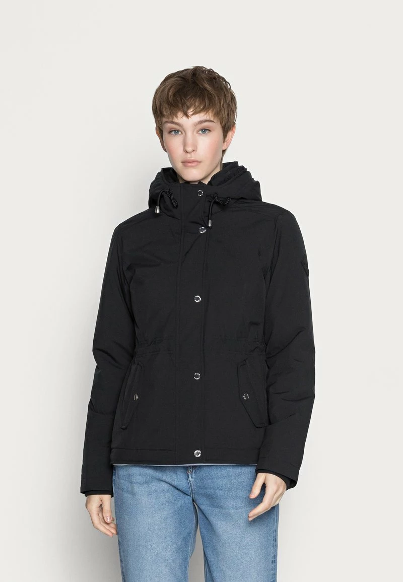 Hollister Co. LUXE ALL WEATHER JACKET - Winterjacke - Black Beauty | Damen 3 Hollister Co. LUXE ALL WEATHER JACKET - Winterjacke - Black Beauty | Damen