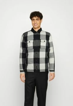 Hollister Co. HOLIDAY LINED SHACKET - Übergangsjacke - White | Herren