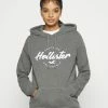 Hollister Co. TECH CORE - Kapuzenpullover - Grey | Damen -Hollister Co Verkäufe 2022 60936eb353a04507ae5187e1ab41e6ab
