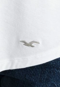 Hollister Co. T-Shirt Basic - Bright White | Damen -Hollister Co Verkäufe 2022 6170a808fcf94290ad21a391aa269f1d