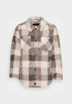 Hollister Co. SHERPA PLAID SHACKET - Übergangsjacke - Grey Plaid | Damen -Hollister Co Verkäufe 2022 61a874826ced4006b511edb6480cf9d5