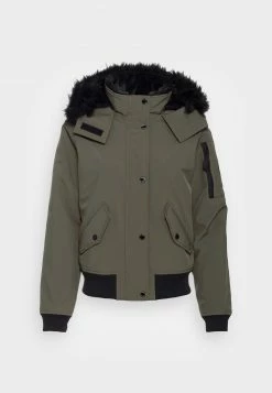 Hollister Co. ALL WEATHER - Winterjacke - Dusty Olive | Damen -Hollister Co Verkäufe 2022 62b1d50aac40458a93a26c78248266f0