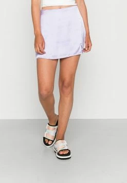 Hollister Co. SOLID - Minirock - Lavender | Damen