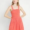 Hollister Co. WEBEX BARE SMOCKED TIEBACK ROMPER - Jumpsuit - Coral | Damen -Hollister Co Verkäufe 2022 6562c482667d431f9a19e9ffe6dc6387