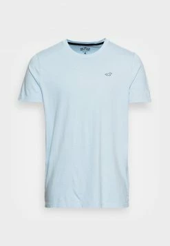 Hollister Co. CREW ICON SOLIDS - T-Shirt Basic - Light Blue | Herren -Hollister Co Verkäufe 2022 65dad9b4f4d541c6bcdaf3beb6886625