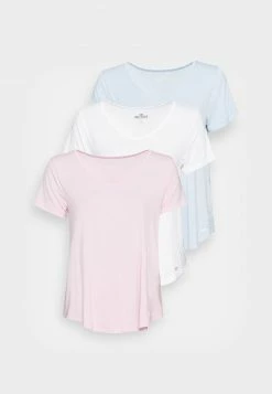 Hollister Co. EASY MULTIPACK 3 PACK - T-Shirt Basic - White/pink Mist/xenon Blue | Damen -Hollister Co Verkäufe 2022 671a6782e69a4ae58978e6e5d38d953e