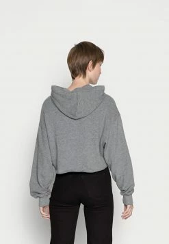 Hollister Co. RAGLAND ICON - Sweatshirt - Dark Grey Heather | Damen -Hollister Co Verkäufe 2022 676419b666354fd2b98e24a496476dc2