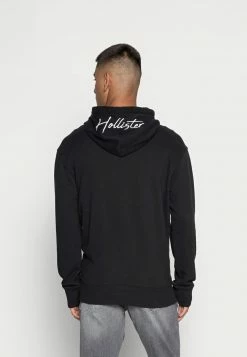 Hollister Co. SOLID SCRIPT - Sweatshirt - Black | Herren -Hollister Co Verkäufe 2022 684b90638c9d45298648f8bcce0e2da3