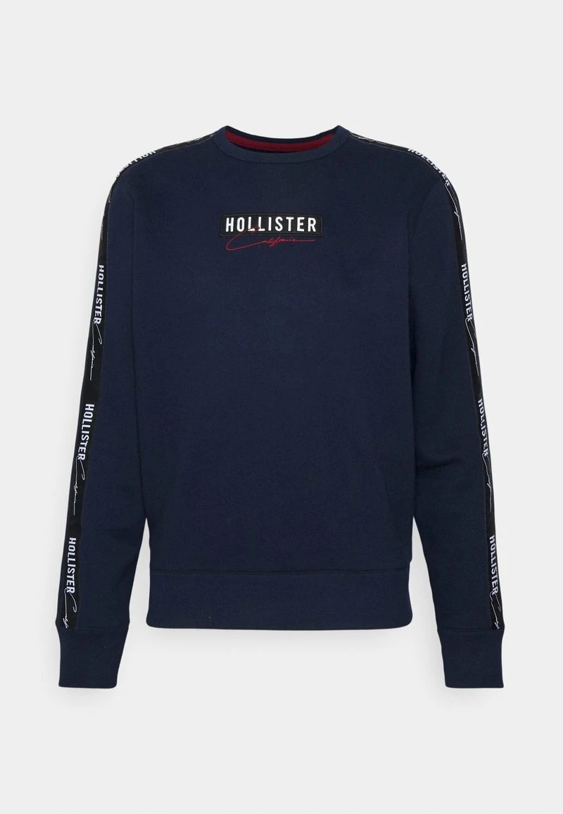 Hollister Co. TAPES TECH CREW - Sweatshirt - Navy | Herren 6 Hollister Co. TAPES TECH CREW - Sweatshirt - Navy | Herren – Bild 4