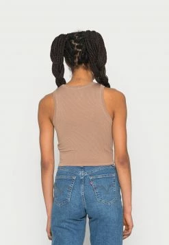 Hollister Co. BARE SEAMLESS HIGH NECK - Top - Portabella | Damen -Hollister Co Verkäufe 2022 694f0a68f50e44f2bf40faf22a7662fa