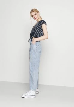 Hollister Co. Bluse - Navy | Damen -Hollister Co Verkäufe 2022 694f3b2689aa4877beb67a771109735a