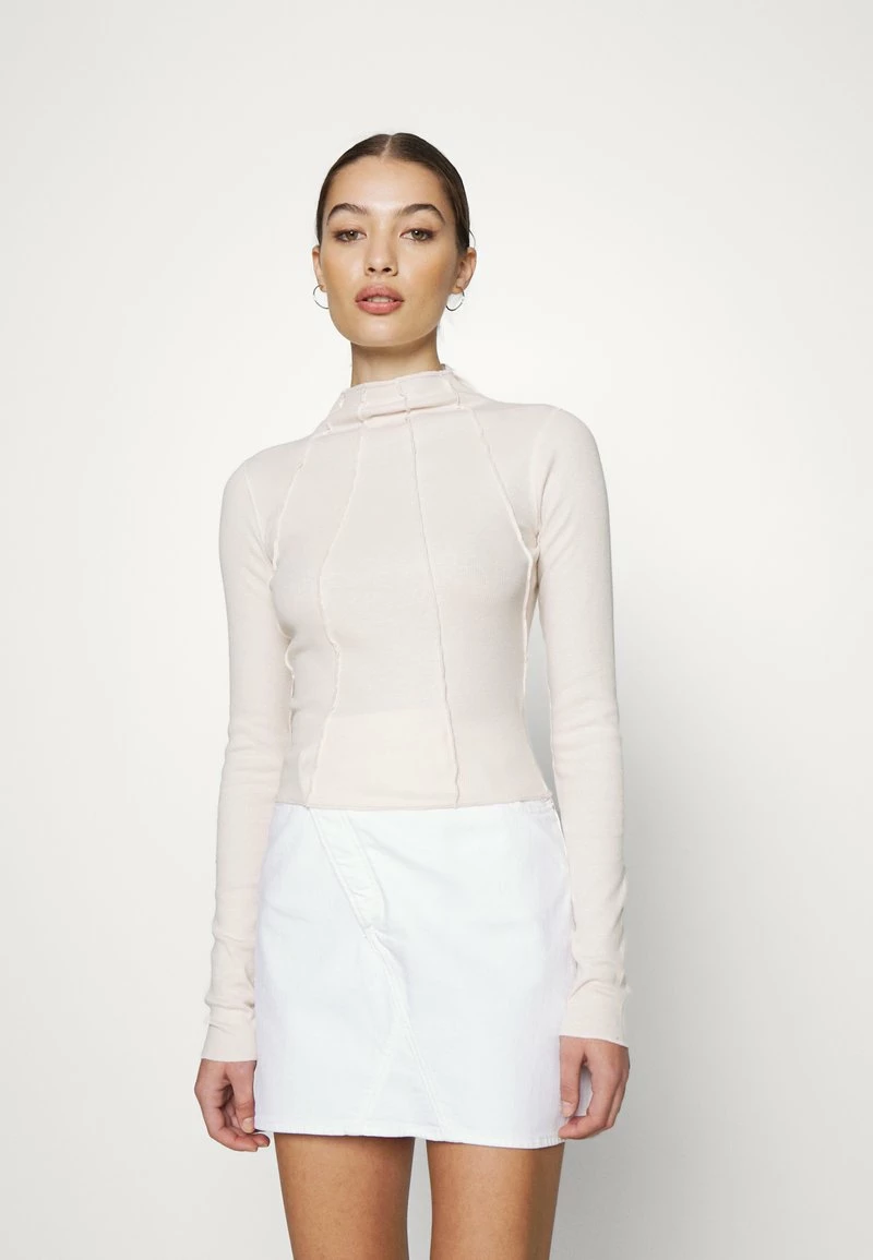 Hollister Co. SEAMED MOCK - Langarmshirt - Whisper Pink | Damen 3 Hollister Co. SEAMED MOCK - Langarmshirt - Whisper Pink | Damen