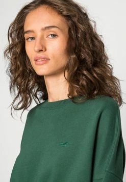 Hollister Co. ICON CREW - Sweatshirt - Pineneedle | Damen -Hollister Co Verkäufe 2022 69e690e976e84bbc844bee915d53254b