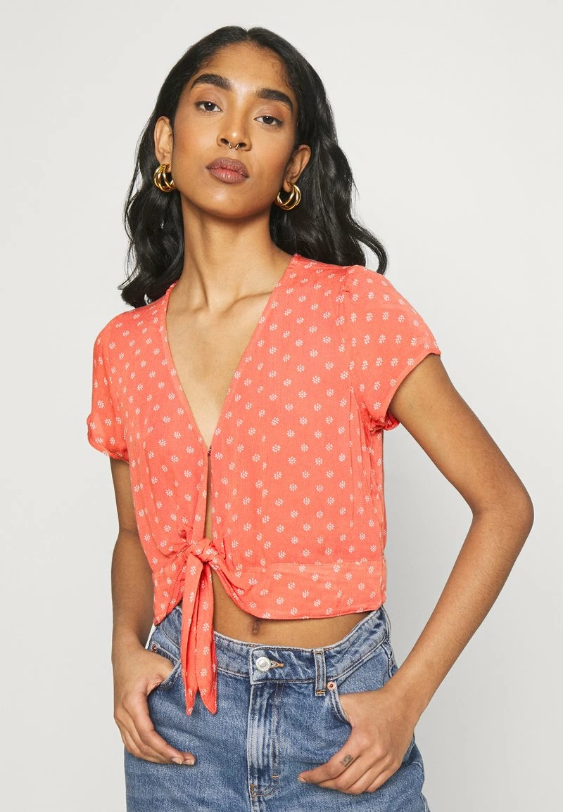Hollister Co. Bluse - Coral | Damen 6 Hollister Co. Bluse - Coral | Damen – Bild 4