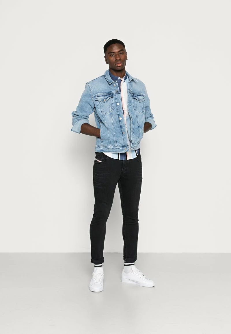 Hollister Co. SLIM PATTERN - Hemd - Light Blue | Herren 4 Hollister Co. SLIM PATTERN - Hemd - Light Blue | Herren – Bild 2