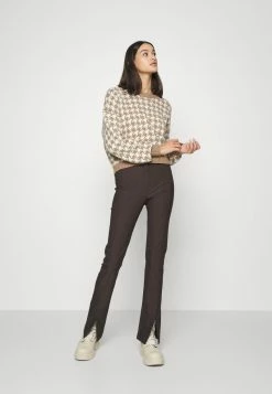 Hollister Co. LEEDLE CREW - Strickpullover - Camel | Damen -Hollister Co Verkäufe 2022 6b048873fa0e497e8bae8365333cc100