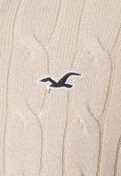 Hollister Co. CABLE CREW - Strickpullover - Sand | Herren -Hollister Co Verkäufe 2022 6b5c5f6672e248789d53c3e5d3d980a8