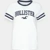 Hollister Co. TECH CORE - T-Shirt Print - White | Damen -Hollister Co Verkäufe 2022 6b9dc0f4540f4bb087e698da33c811a6