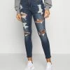 Hollister Co. Jeans Skinny Fit - Blue Denim | Damen