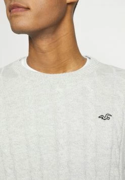 Hollister Co. Strickpullover - Light Grey | Herren -Hollister Co Verkäufe 2022 6d3f01915d284fc58cc355b7b11a1cb4