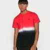 Hollister Co. CREW OMBRE - T-Shirt Print - Red/white/black Ombre | Herren