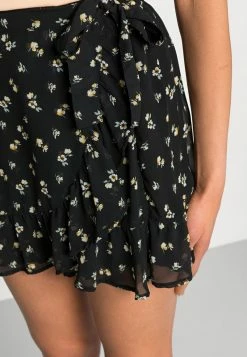 Hollister Co. SOFT FLIRTY DAY 2 NIGHT - Minirock - Black/ Yellow Floral | Damen -Hollister Co Verkäufe 2022 6fff694b3d3b43b09aa70baeee60a04f