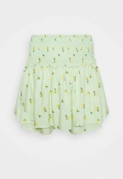 Hollister Co. FLIRTY SMOCKED SKORT - Minirock - Green | Damen -Hollister Co Verkäufe 2022 70a6ca712d4e496782643f0063643598