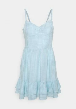 Hollister Co. BARE SHORT DRESS - Freizeitkleid - Light Blue | Damen -Hollister Co Verkäufe 2022 712b2360588b42619b48ae5a0c73528d