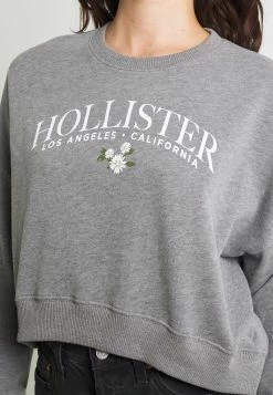Hollister Co. PRINT FASHION LOGO CREW - Sweatshirt - Grey | Damen -Hollister Co Verkäufe 2022 7246fcc3ab8e4ebfb9c035ec0d886fa3