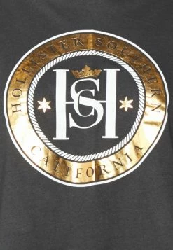 Hollister Co. CYBER DROP TEE - Langarmshirt - Black | Damen -Hollister Co Verkäufe 2022 7256a9687b47491c9999fd726600f725