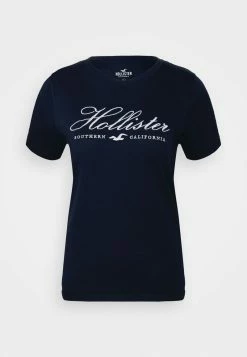Hollister Co. T-Shirt Print - Navy | Damen -Hollister Co Verkäufe 2022 72dddf9bb0604f79a6a6bdd298f880a9