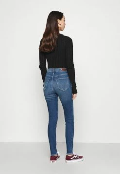 Hollister Co. Jeans Skinny Fit - Blue Denim | Damen -Hollister Co Verkäufe 2022 7351d42d1cd64060be80996d7c320236