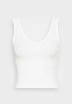 Hollister Co. BARE SEAMLESS V TANK - Top - Bright White | Damen 10 Hollister Co. BARE SEAMLESS V TANK - Top - Bright White | Damen -Hollister Co Verkäufe 2022 7401aff003dd4ce2b560353f50041043